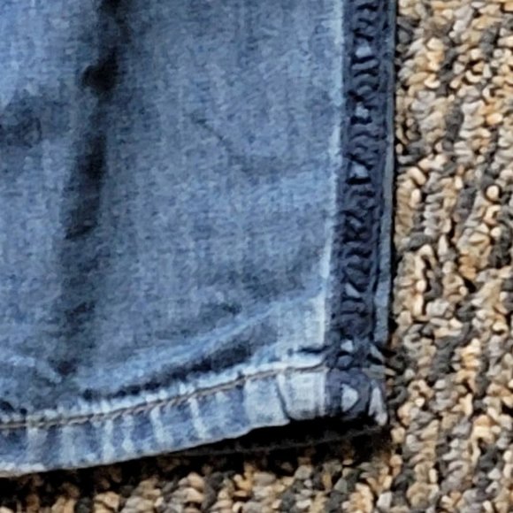 Free People Faded Pleated Trouser Denim Jeans Size 26 - Picture 13 of 15